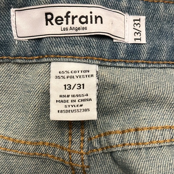 Refrain Los Angeles brand size 13/31 cargo shorts- NWT - Picture 7 of 7